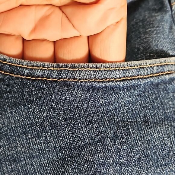 Old Navy Men Slim Fit Jeans 36×34 Dark Blue Washed - Picture 14 of 16